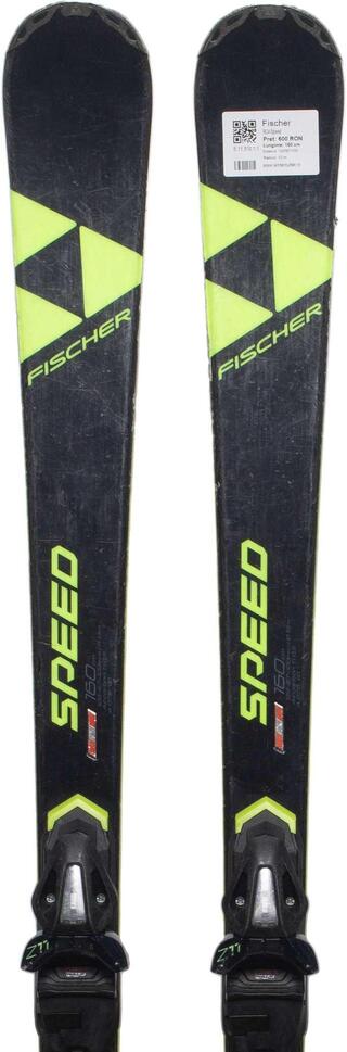 Second Life- Narty FISCHER RC4 Speed, 160 cm, stan dobry