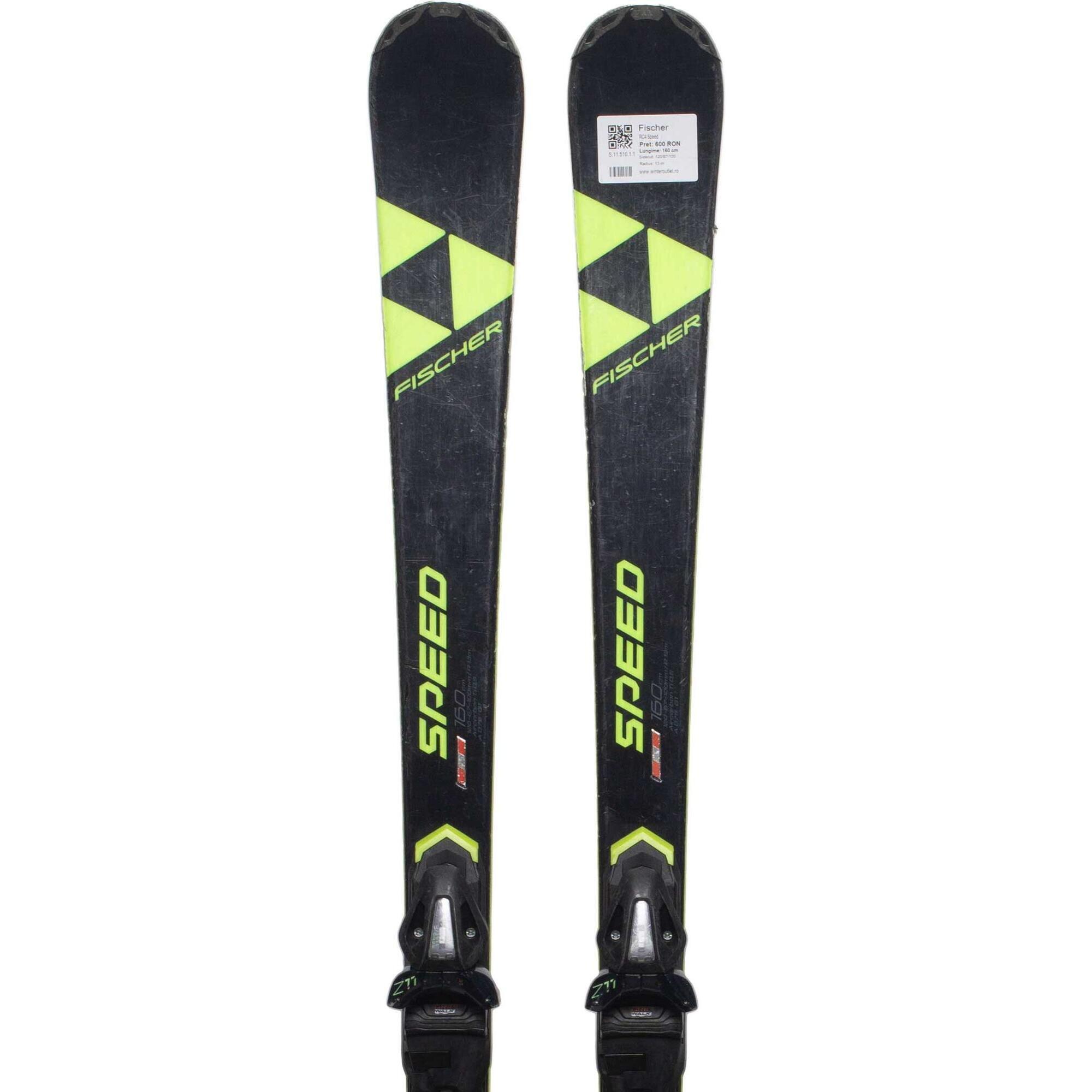Używane narty - FISCHER RC4 Speed, 165 cm, stan dobry