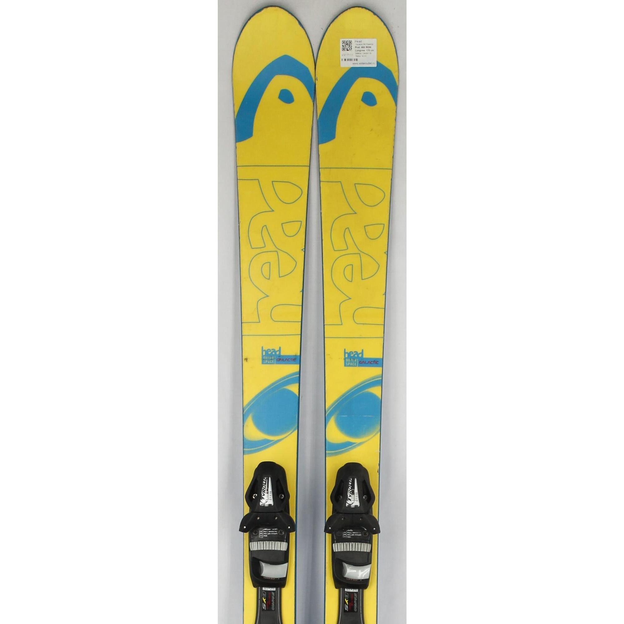 Second Life- Narty HEAD Galactic 84 Freeride, 170 cm, stan dobry