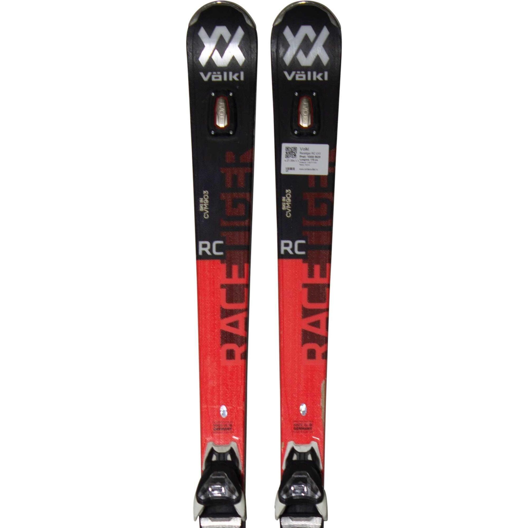 VÖLKL 2ND LIFE - VOLKL Racetiger RC UVO, 165 cm, vyhovující stav