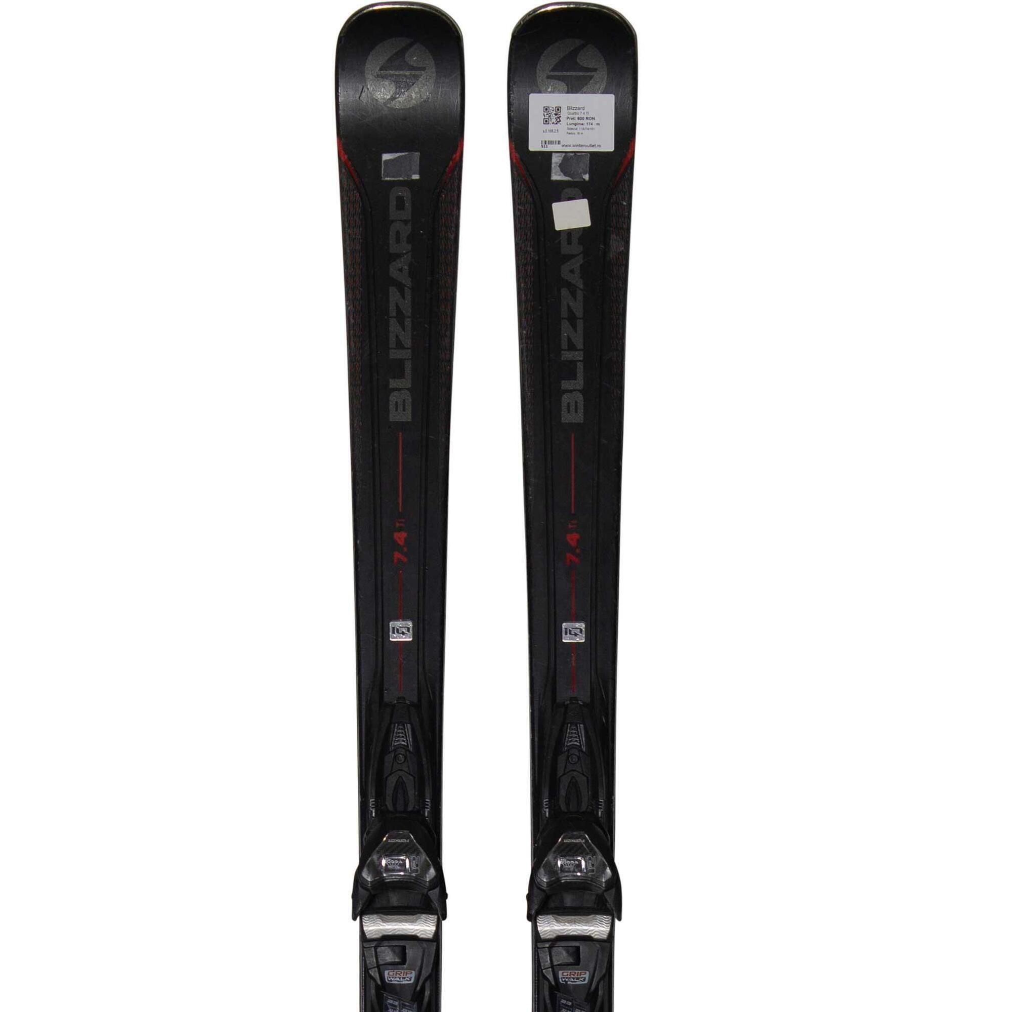 Second Life- Narty BLIZZARD Quattro 7.4 TI, 174 cm, stan dobry