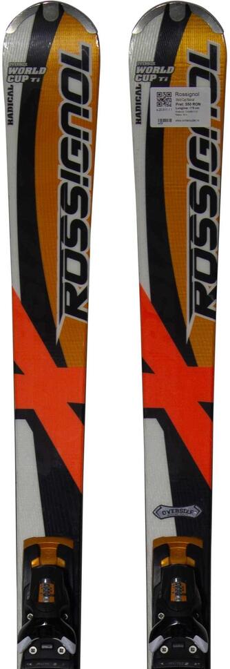 Second Life- Narty ROSSIGNOL World Cup Radical, 175 cm- Stan bardzo dobry
