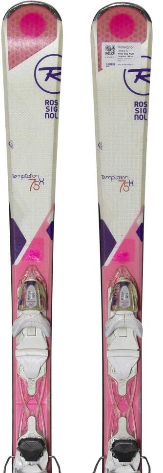 Second Life- Narty ROSSIGNOL Temptation 75x, 168 cm, stan dobry