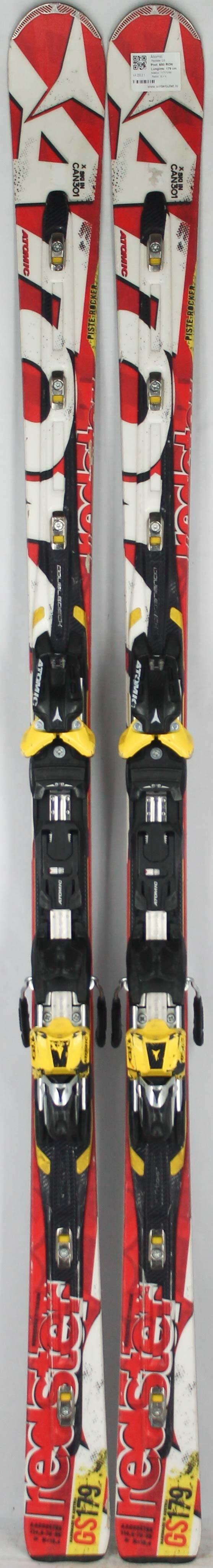 Second Life- Narty ATOMIC Redster GS, 179 cm- Stan dobry 3/5