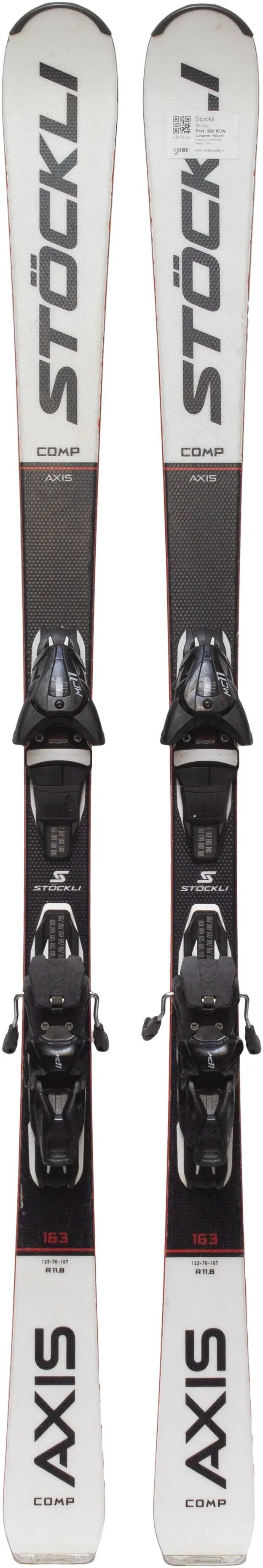 Használt síléc kötéssel - Stockli Axis Comp 163cm 2/4