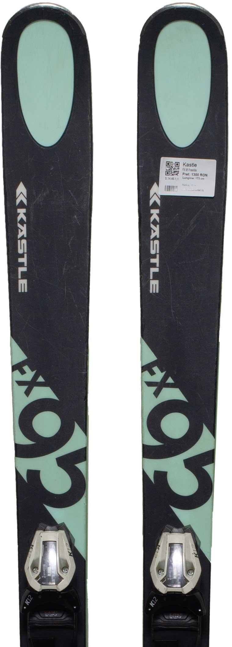 KAESTLE Skis d'occasion - KASTLE FX 95 Freeride, 157 cm, Très bon état