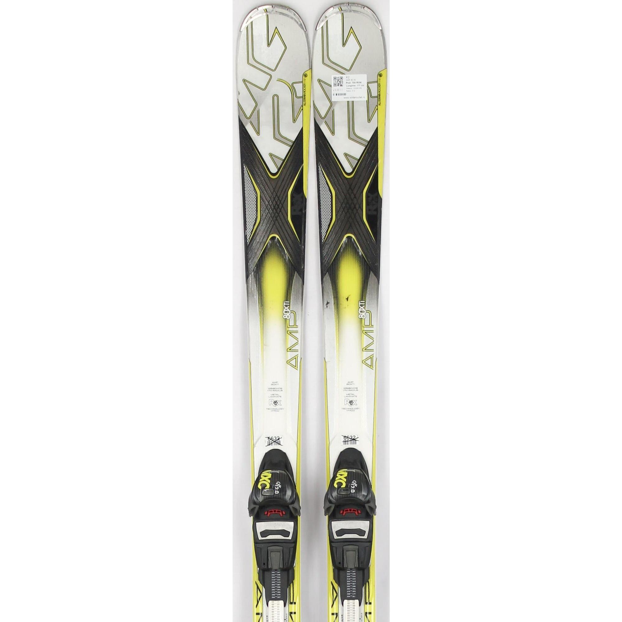 Second Life- Narty K2 AMP 80 Xti, 177 cm- Stan bardzo dobry