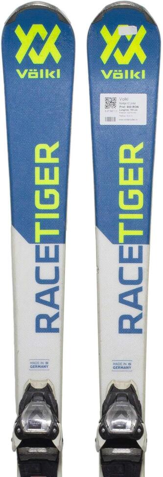 Używane narty - VOLKL Racetiger SC Limited, 153 cm, stan bardzo dobry