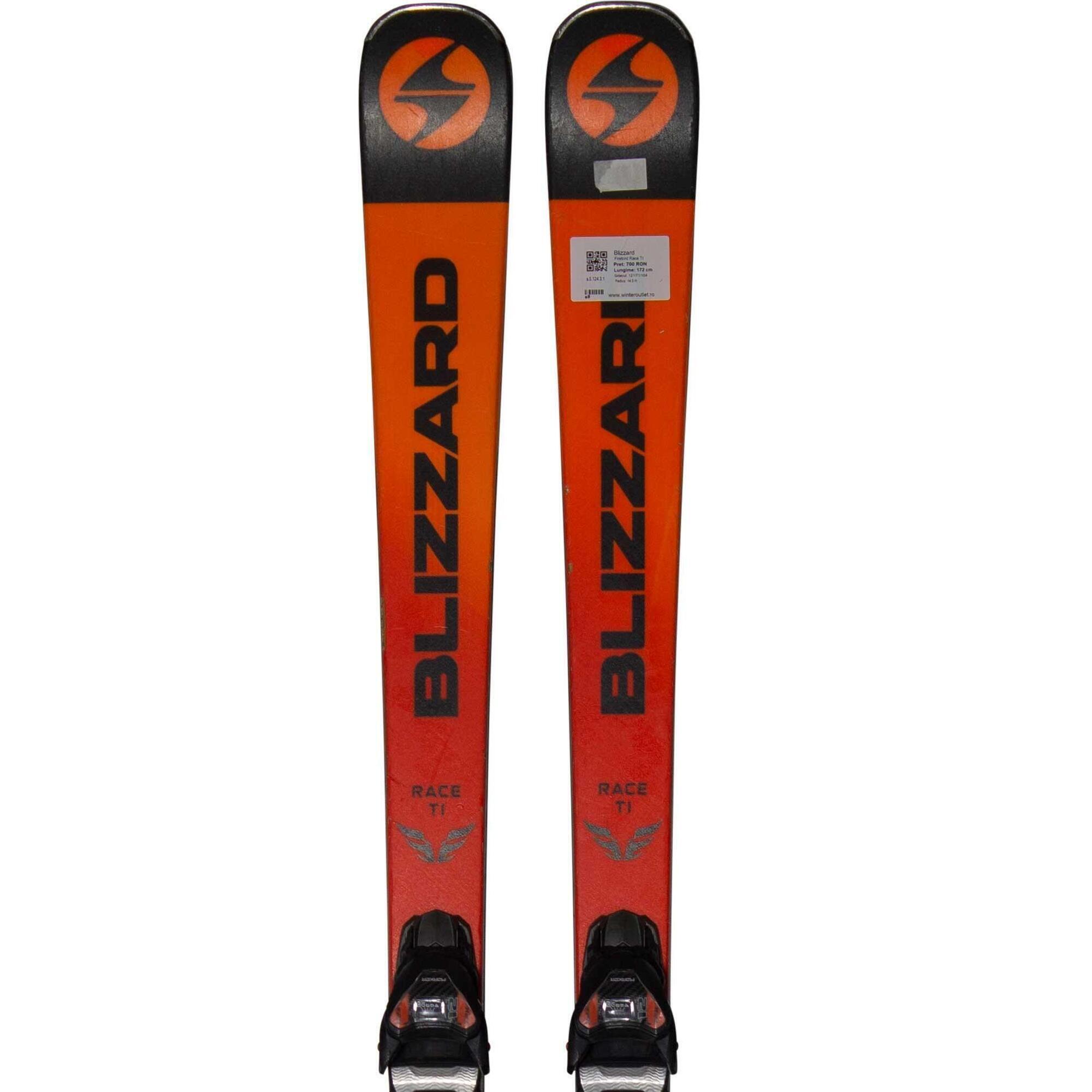 Używane narty - BLIZZARD Firebird Race TI, 160 cm, stan bardzo dobry