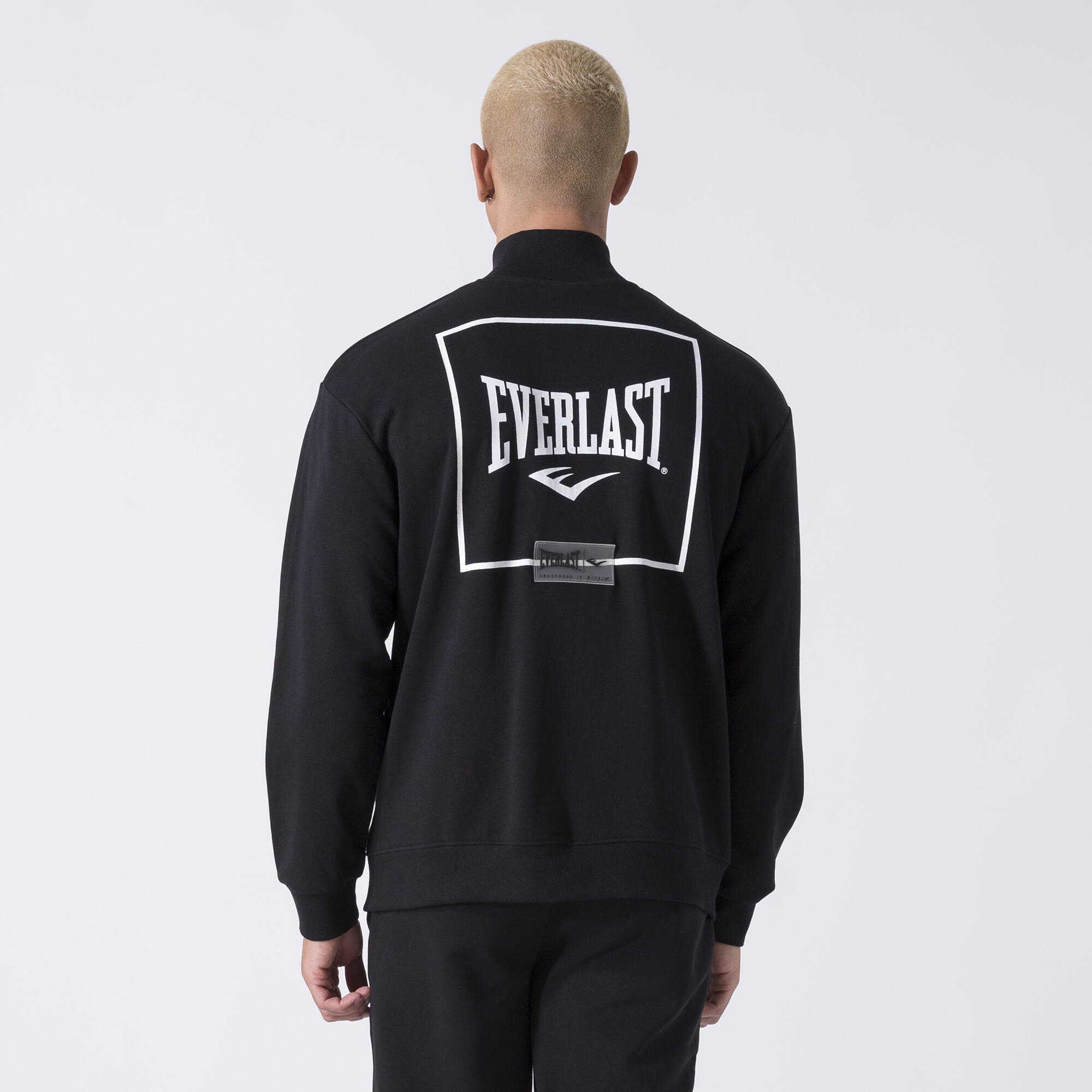 ICONISCHE JAS MET VOLLEDIGE RITSSLUITING ZWART KATOEN, POLYESTER 3/6