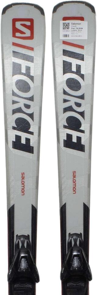 Second Life- Narty SALOMON S Force X6, 167 cm- Stan bardzo dobry