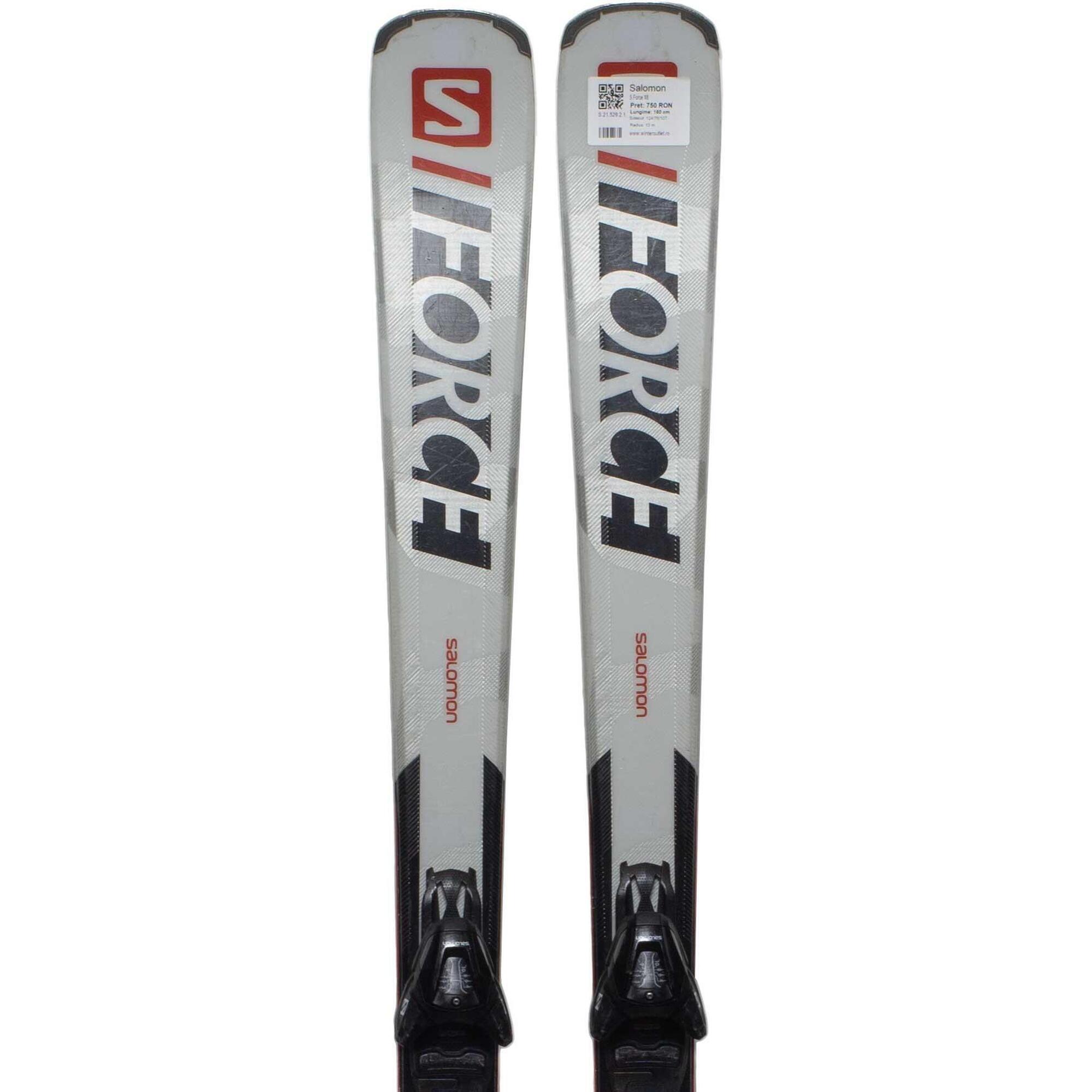 Second Life- Narty SALOMON S Force X6, 175 cm- Stan bardzo dobry
