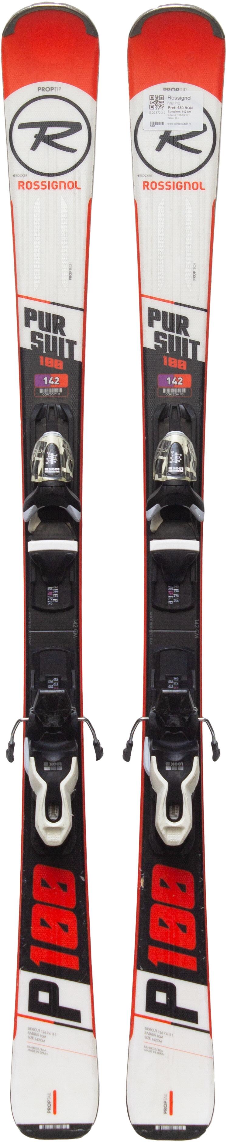 Gebrauchte Ski - ROSSIGNOL Pursuit P100, 135 cm, Sehr guter Zustand 3/5