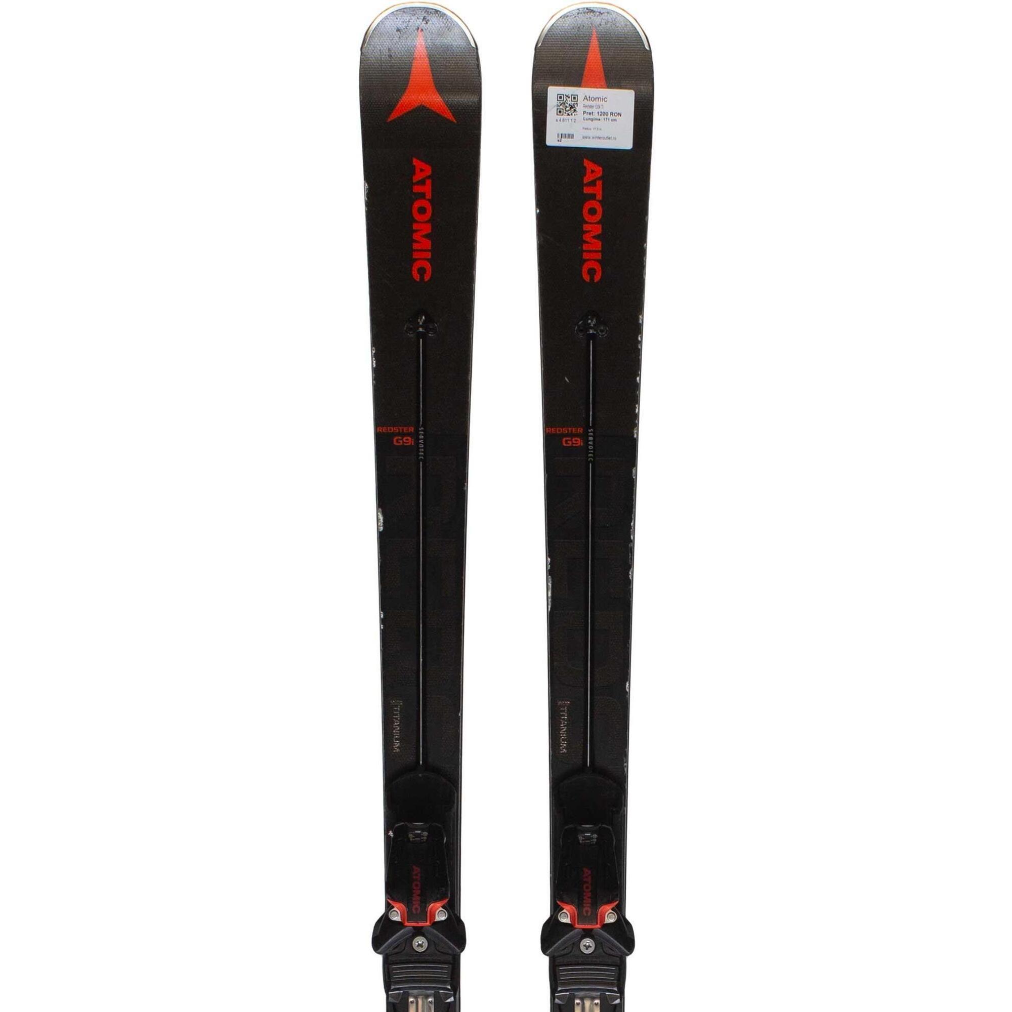 ATOMIC 2ND LIFE - ATOMIC Redster G9i Ti, 177 cm, Stav vyhovující