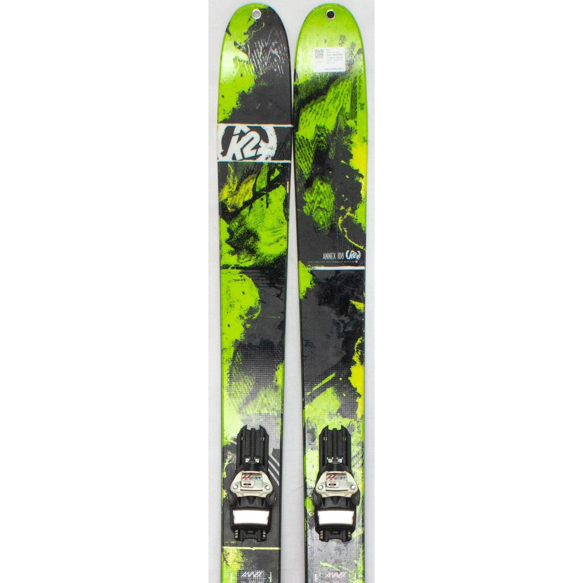 Használt Síléc - K2 Annex 108 Tura, 184 cm - Kitűnő állapotú