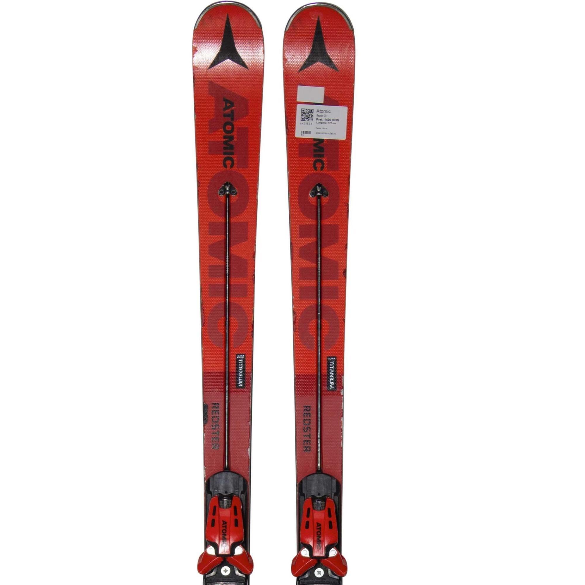 Używane narty - ATOMIC Redster G9, 183 cm, stan dobry