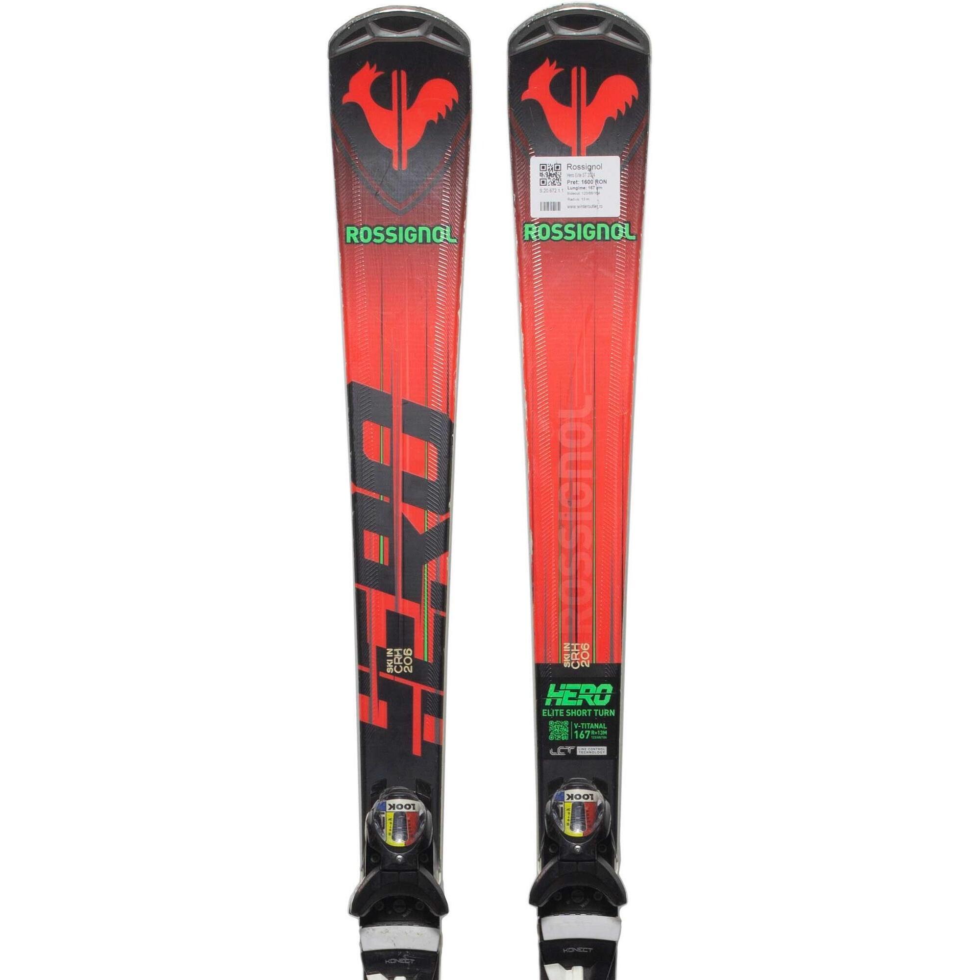 Second Life- Narty ROSSIGNOL Hero Elite ST 2024, 172 cm, stan dobry