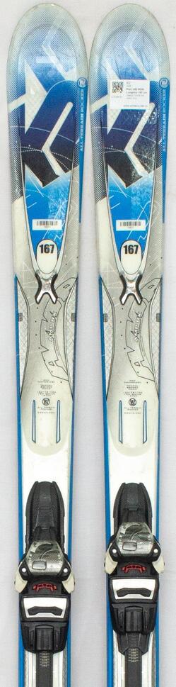 Second Life- Narty K2 AMP, 167 cm, stan dobry