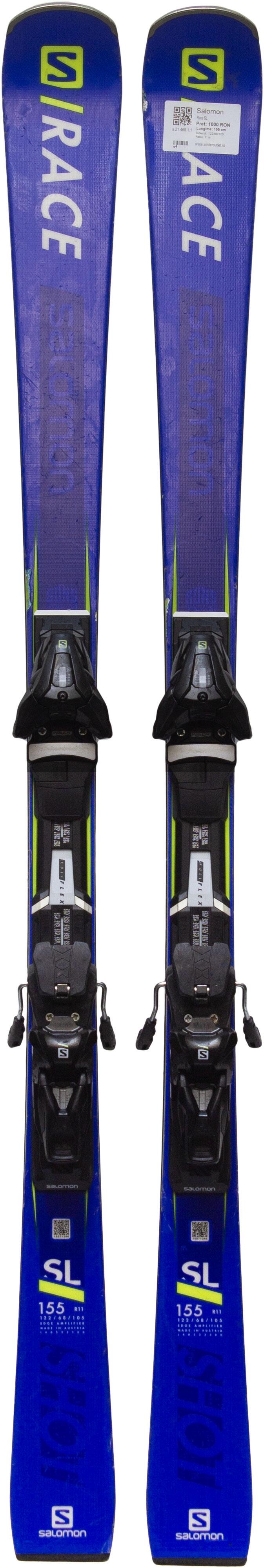 Skis d'occasion - SALOMON Race SL, 155 cm, État satisfaisant 3/5