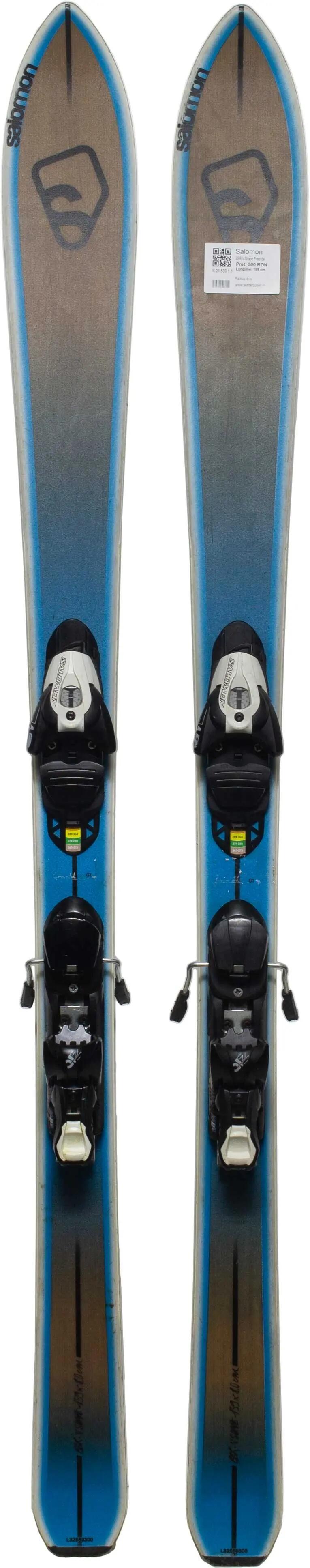 Second life - Narty Salomon BBR V Shape Freeride 159cm 2/4