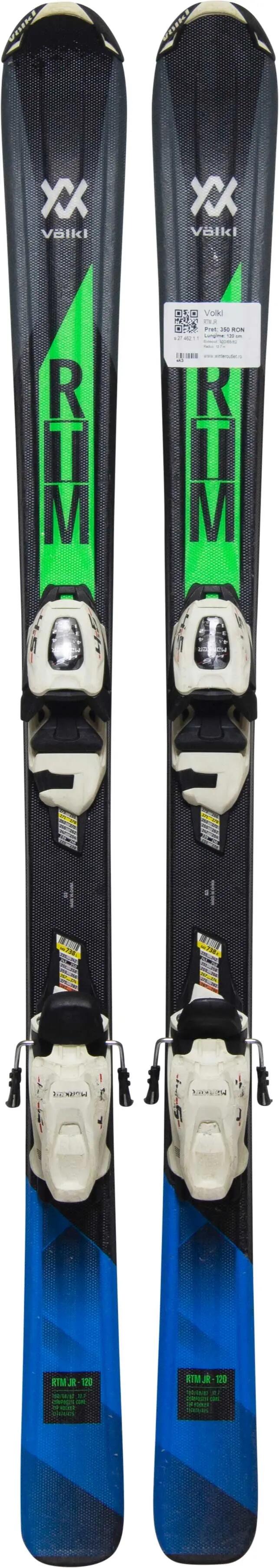 Használt gyereksíléc kötéssel - Volkl RTM JR 100cm 2/3