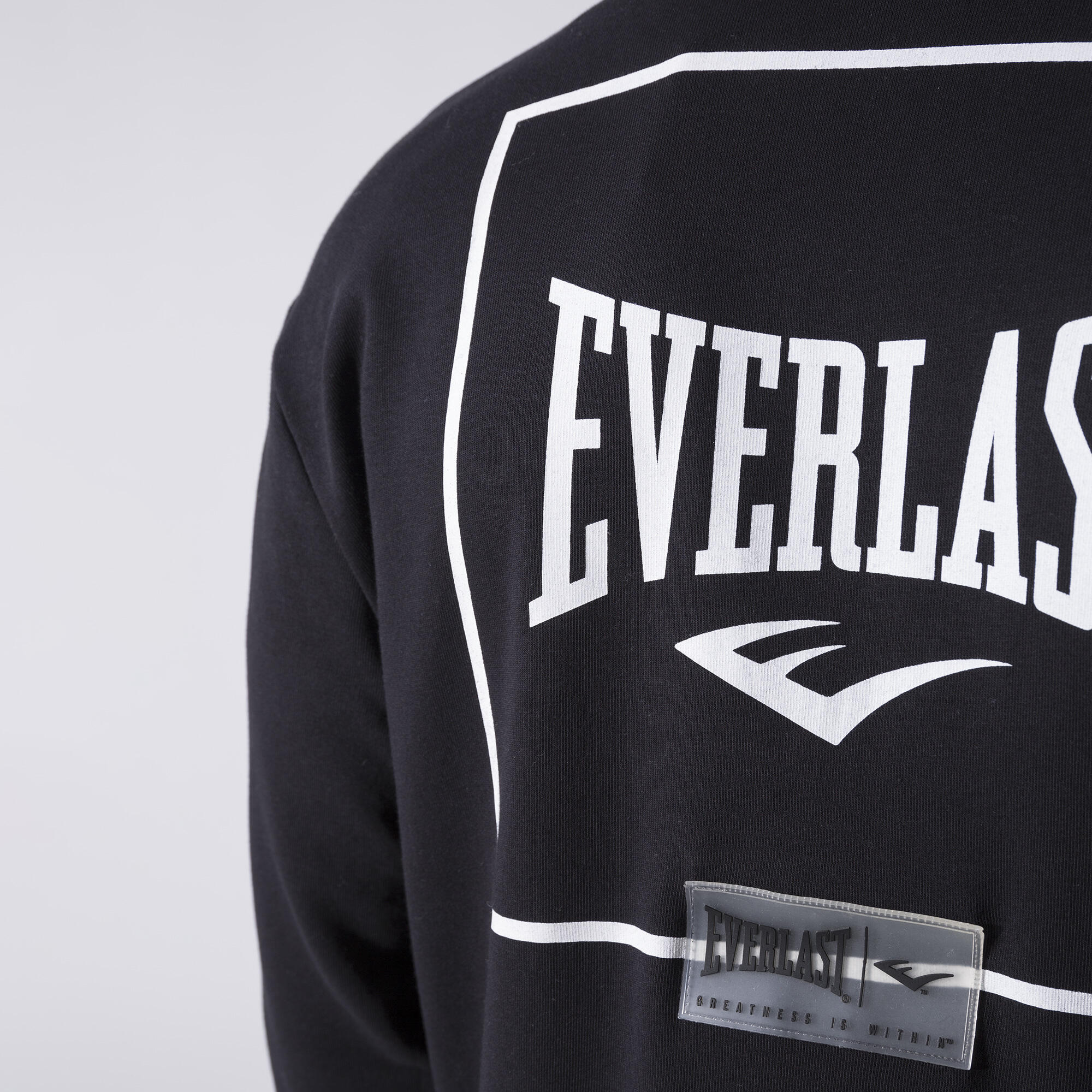 ICONISCHE JAS MET VOLLEDIGE RITSSLUITING ZWART KATOEN, POLYESTER 6/6