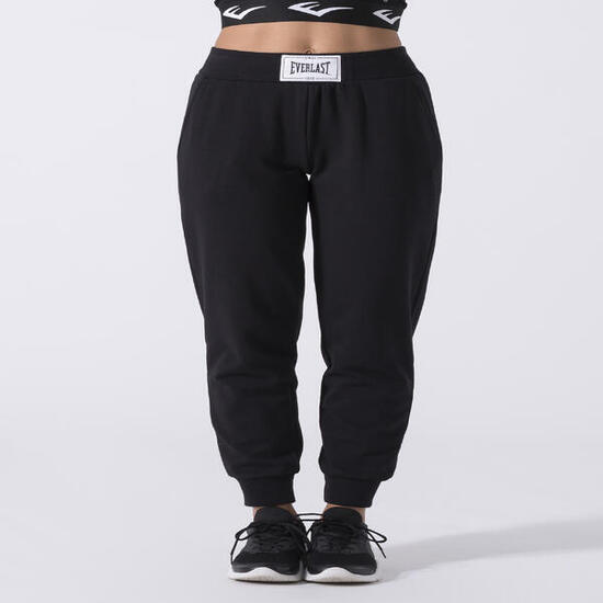 ICONIC PANTALONE CON POLSINO AL FONDO GRIGIO MELANGE COTONE POLIESTERE