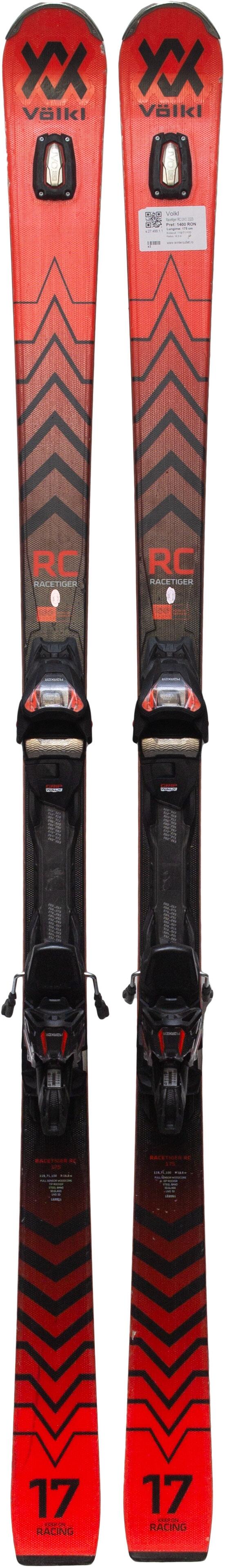 Skis d'occasion - VOLKL Racetiger RC UVO 2023, 175 cm, Très bon état 3/5