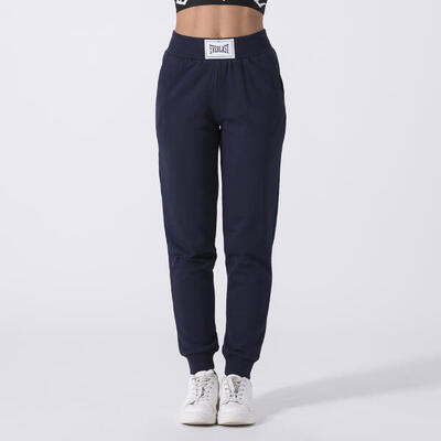 ICONIC PANTALONE CON POLSINO AL FONDO GRIGIO MELANGE COTONE POLIESTERE