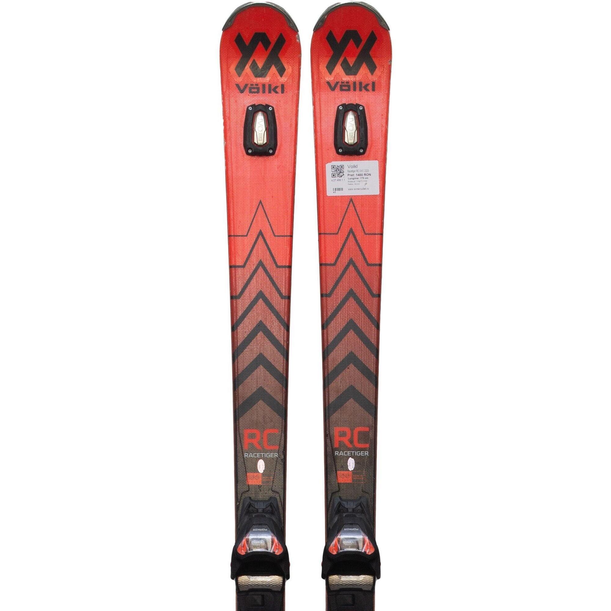 VÖLKL 2ND LIFE - VOLKL Racetiger RC UVO 2023, 175 cm, velmi dobrý stav