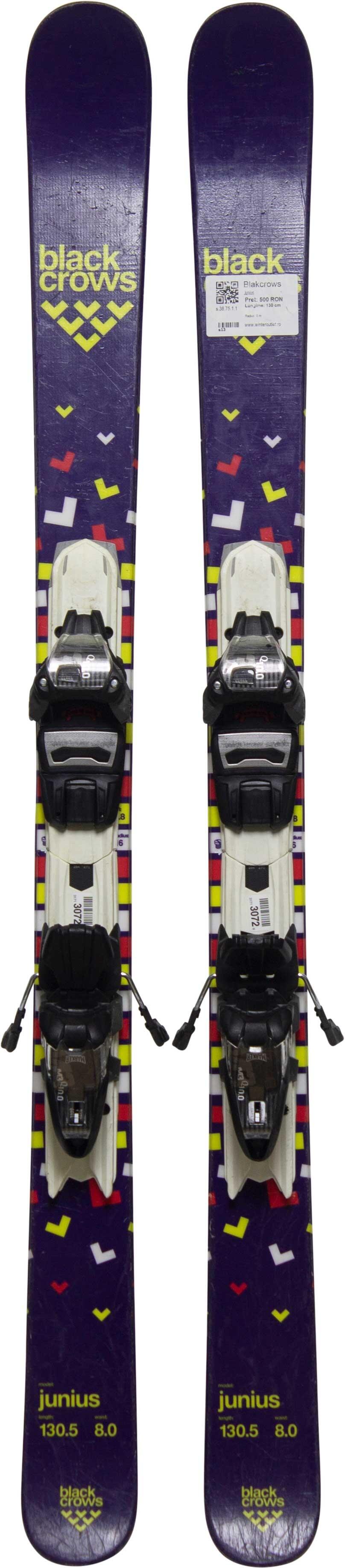 Skis d'occasion - BLACK CROWS Junius, 130 cm, Bon état 2/4