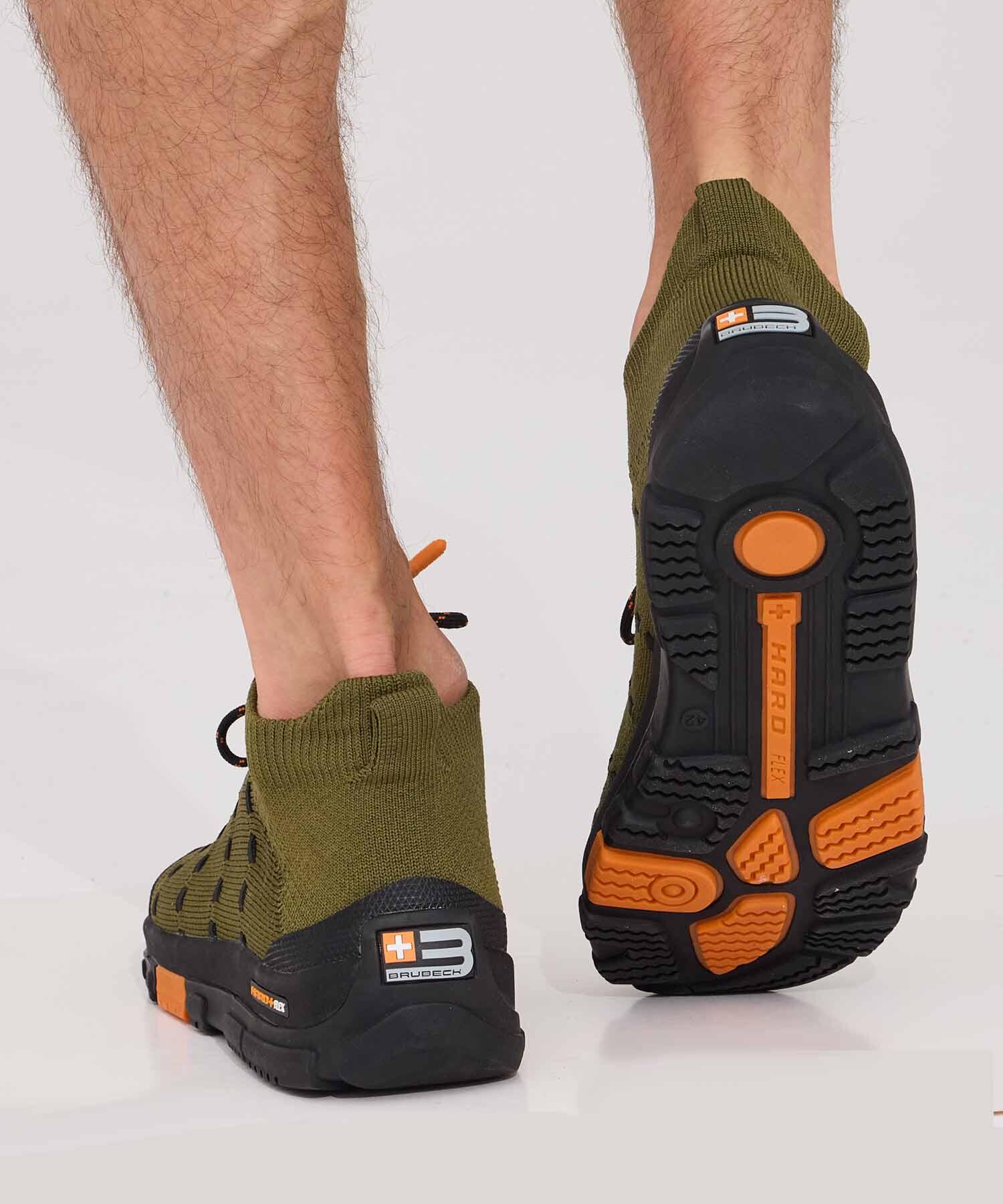 Buty turystyczne męskie wodoodporne Brubeck TREK MERINO 6/7