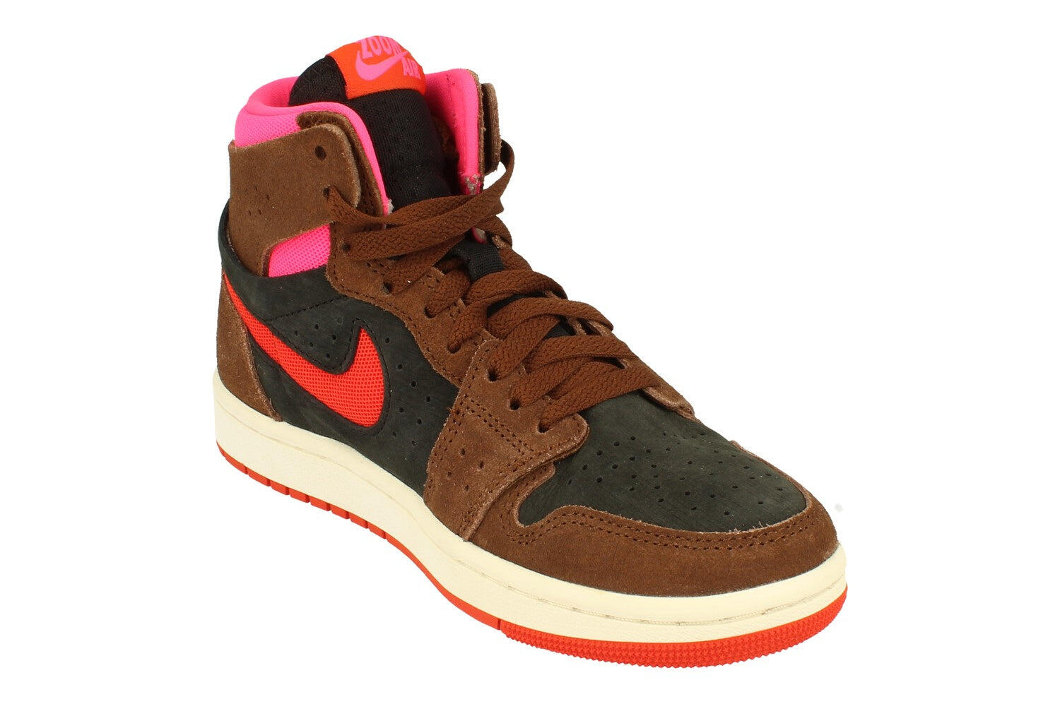 Nike Womens Air Jordan 1 Zm Air Cmft 2 Brown Trainers 4/5
