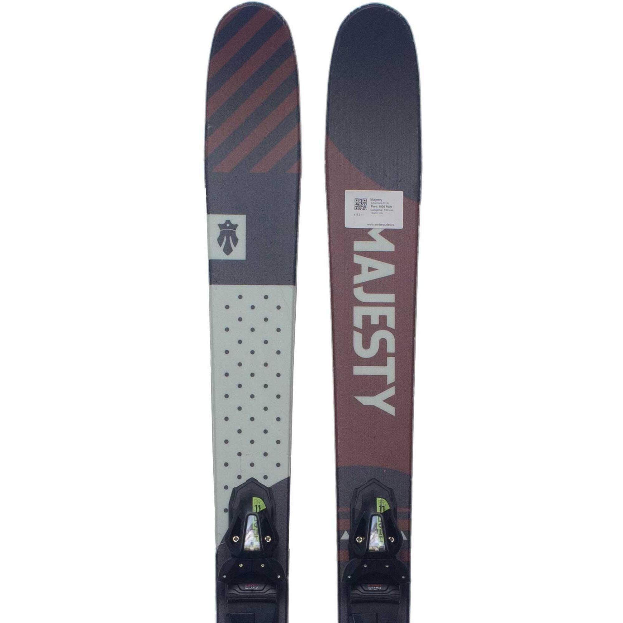 Używane narty - MAJESTY Adventure GT W, 160 cm, stan bardzo dobry