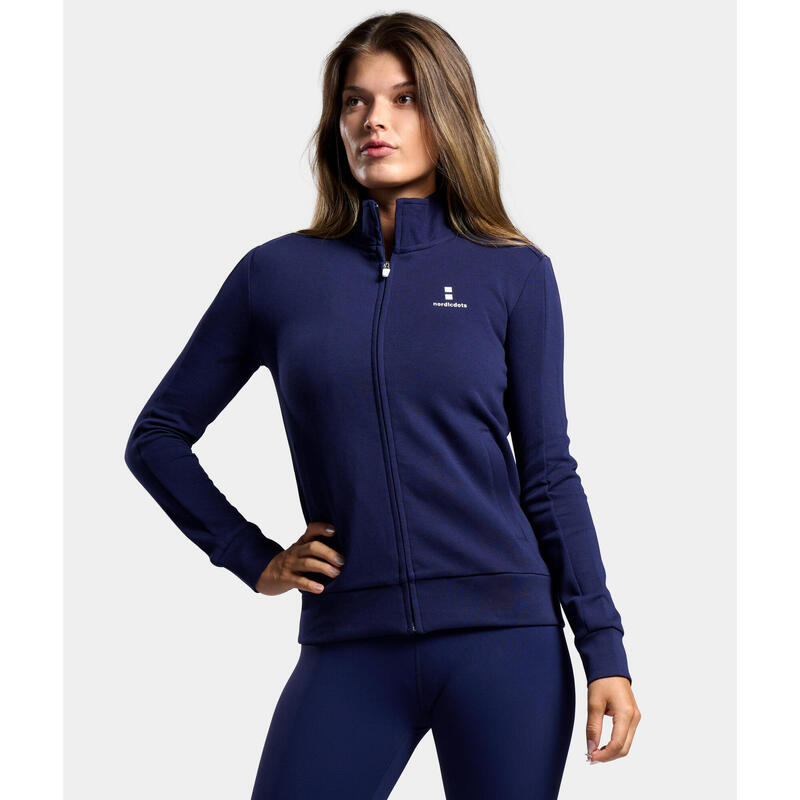 Veste de Tennis/Padel Femme Bleu Marine