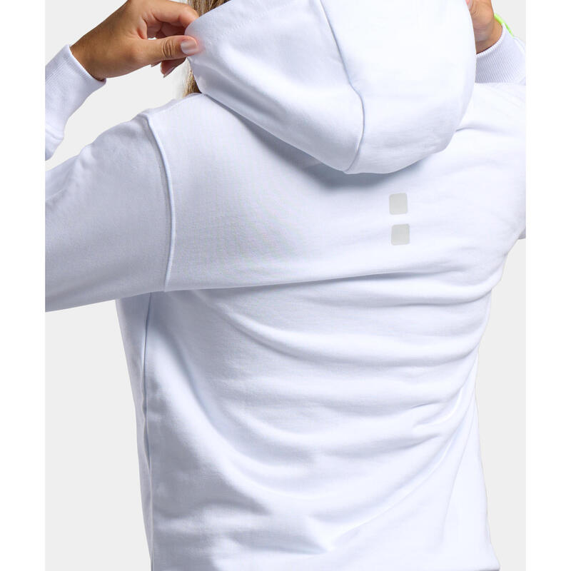 Sweat à capuche Off Court - Blanc