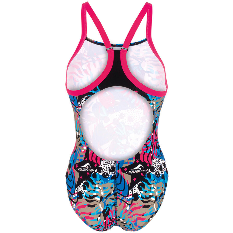 Damski strój kąpielowy jednoczęściowy Aquafeel Motion Back