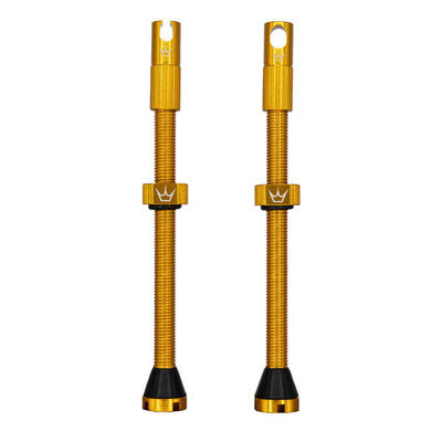 Chris king mk2 tubeless ventiel - goud