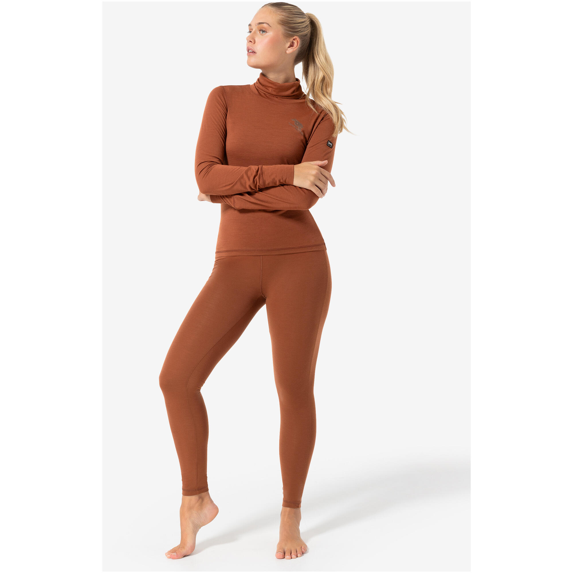 Legginsy termoaktywne damskie SUPER.NATURAL W Tundra 175 Tight 2/6