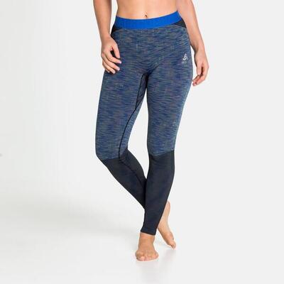 Odlo lange broek blackcomb thermobroeken blue tattoo - space dye s