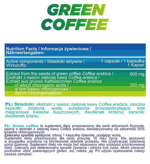 Allnutrition Green Coffee 90 Caps 2/2