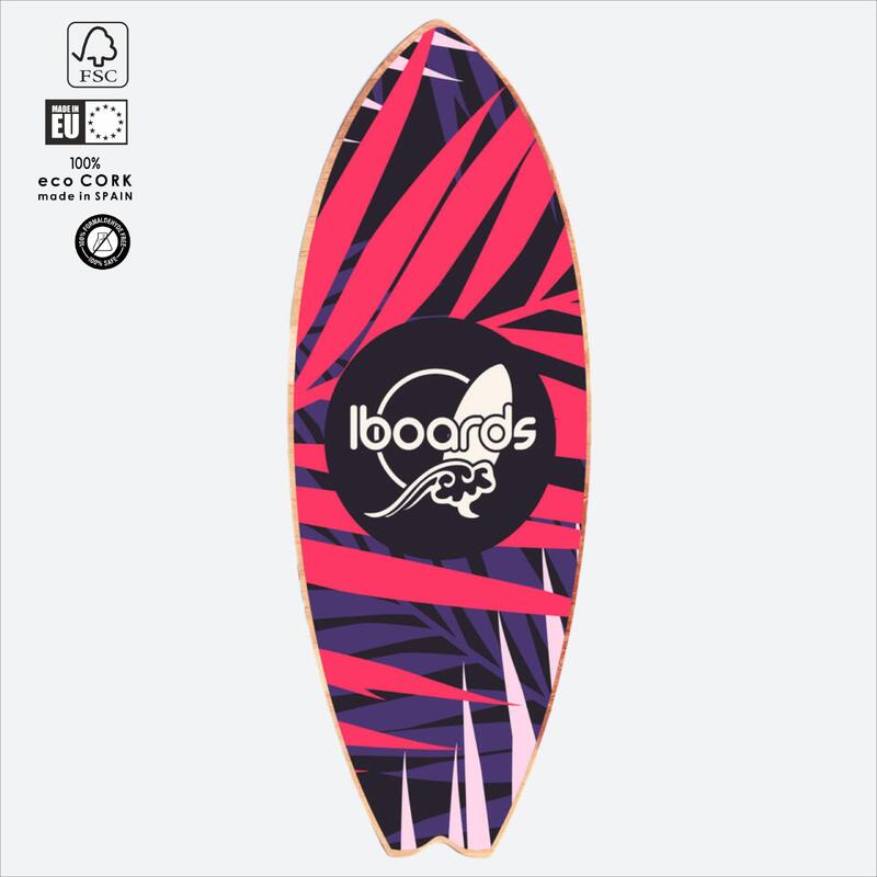 Planche d'équilibre de surf Iboards modèle Soul 80cm x 29,5cm