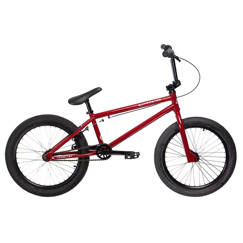 Tweedehands BMX fiets Halley rood (1m50 tot 1m70)