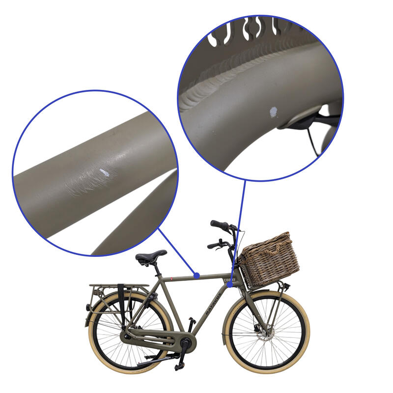 Tweedehands - Stadsfiets - Batavus Quip Extra Cargo