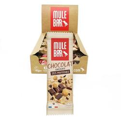 Boite de 15 barres protéinée vegan Mulebar chocolat 40g