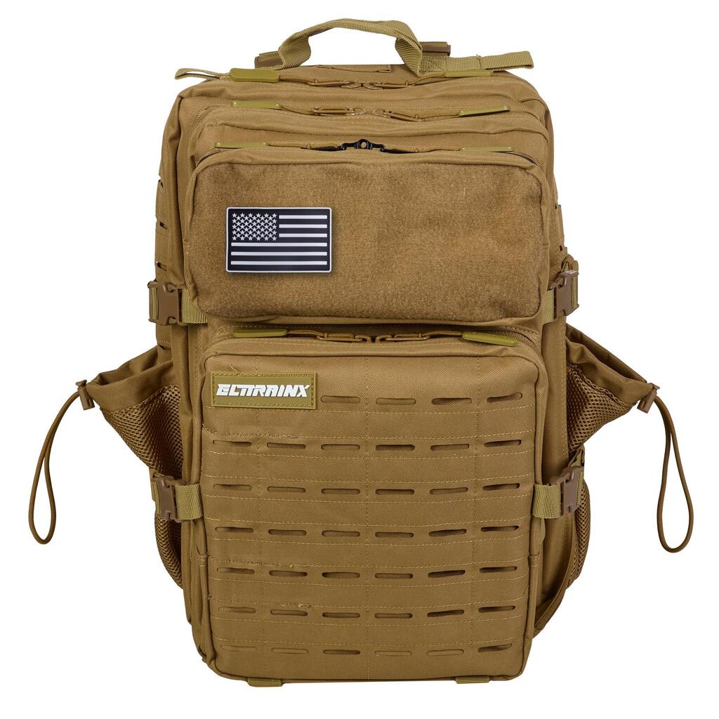 Backpack Elitex Training V2 Khaki 45L Carry-On Water-Repellent