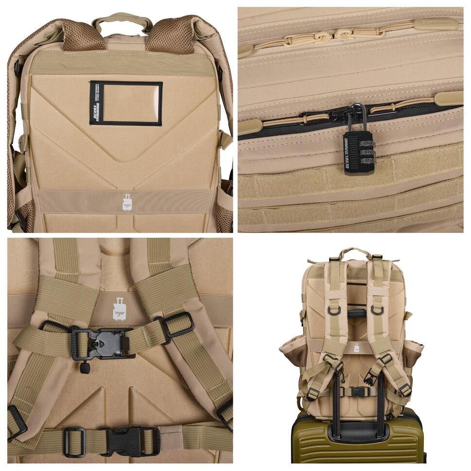 Plecak outdoorowy V1 Cream Khaki 45L