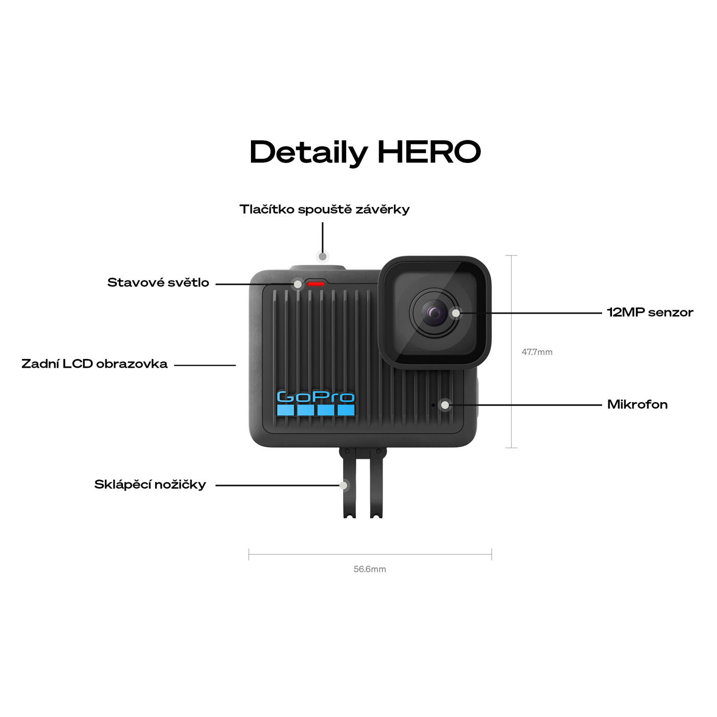 Kamera GOPRO Hero CHDHF-131-EU 5/7