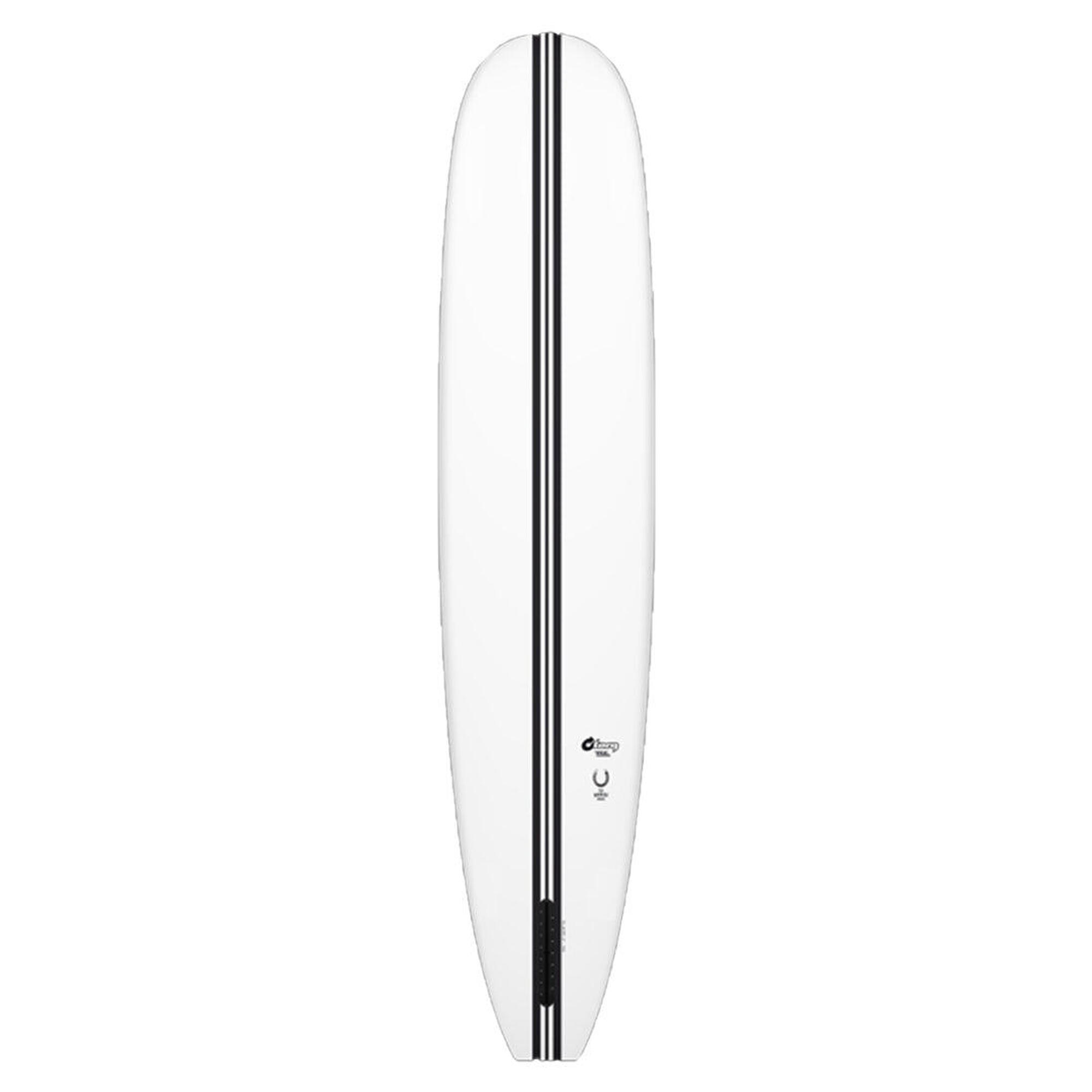 Surfplank Longboard The Horseshoe Tec Torq Wit 9'0