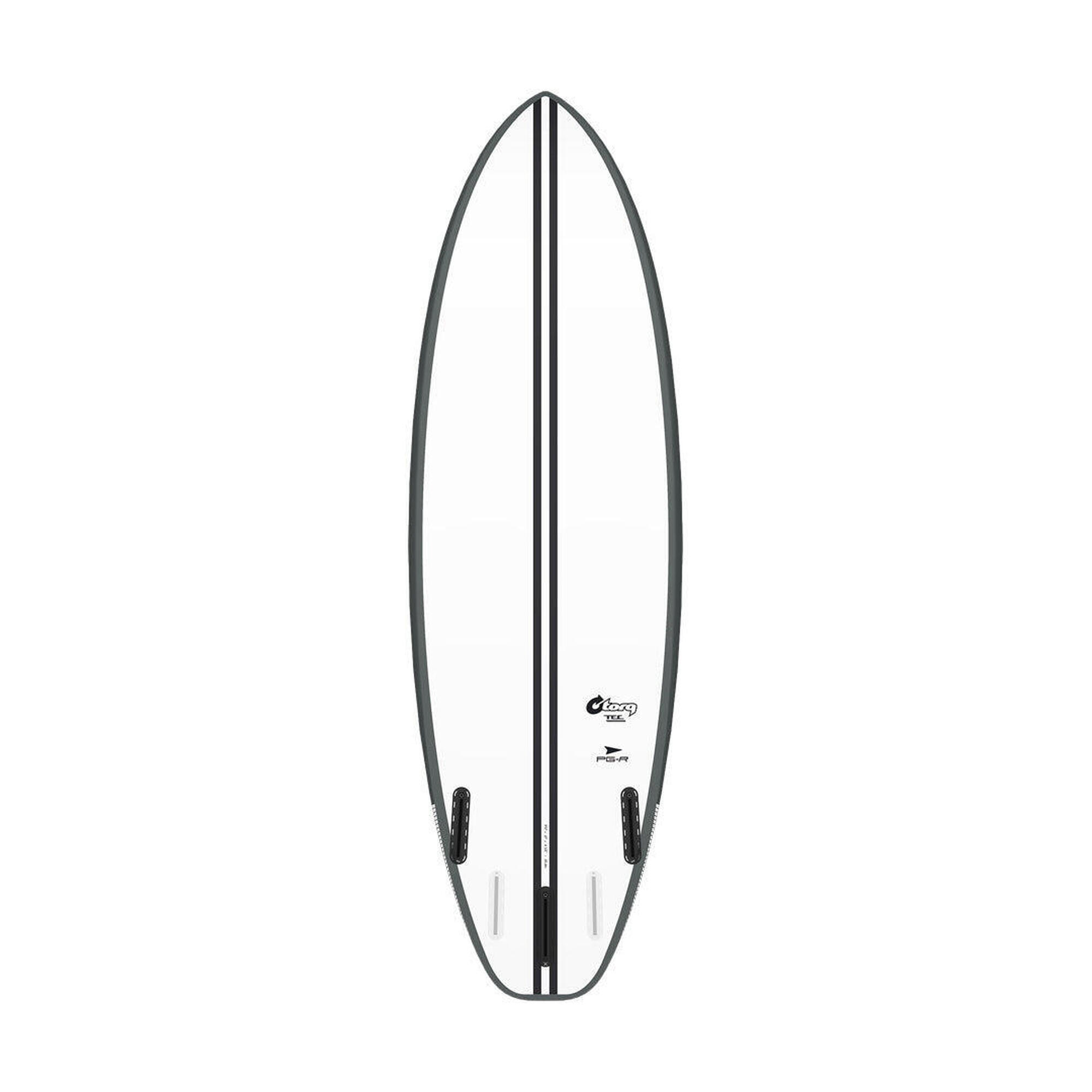 Surfplank Shortboard Pg-R Torq TEC Grafiet/Wit 5'10